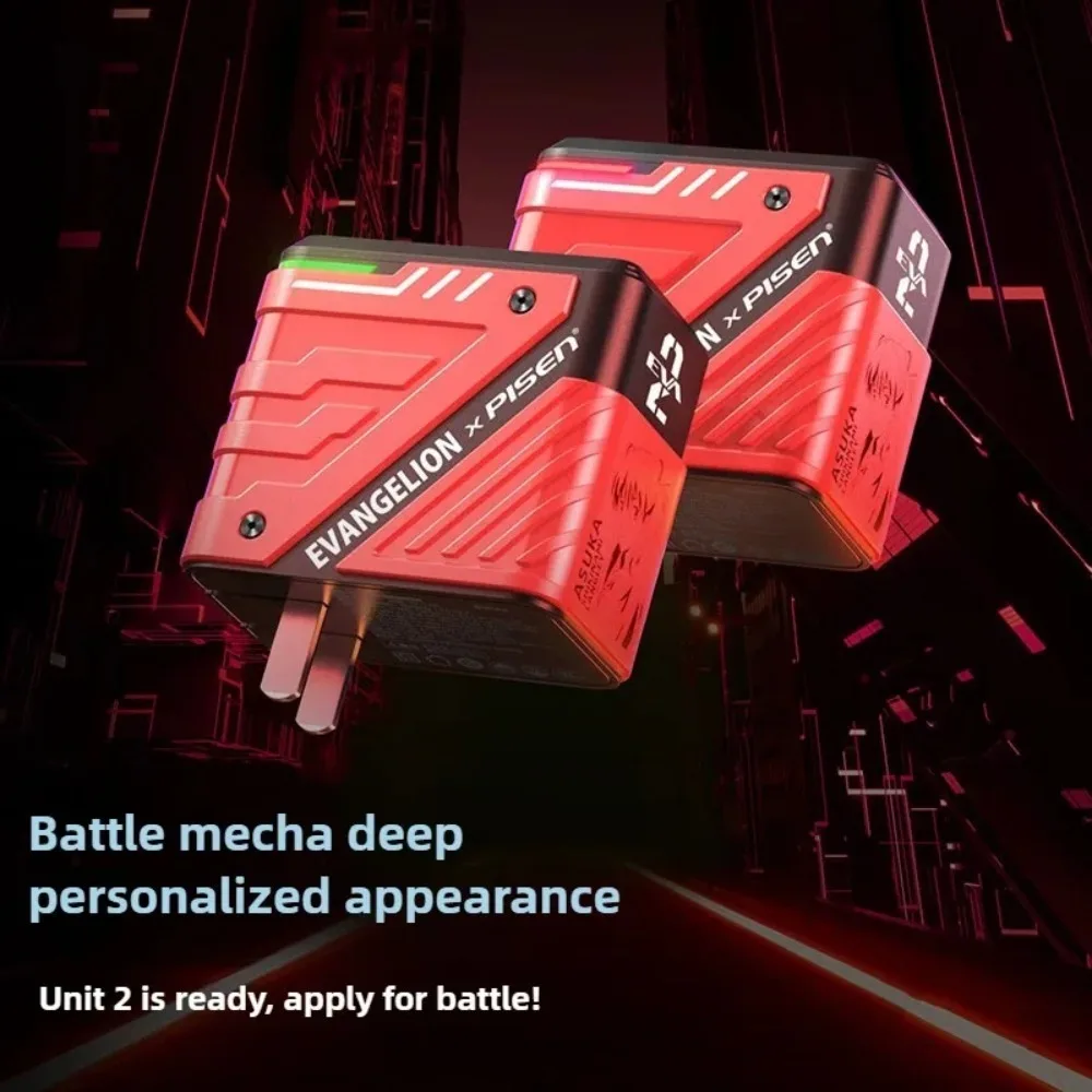 

Зарядное устройство EVA Asuka X GamerG1 65W GaN, сверхбыстрое зарядное устройство, адаптер питания USB Type-C, портативное беспроводное настольное зарядное устройство, подарки