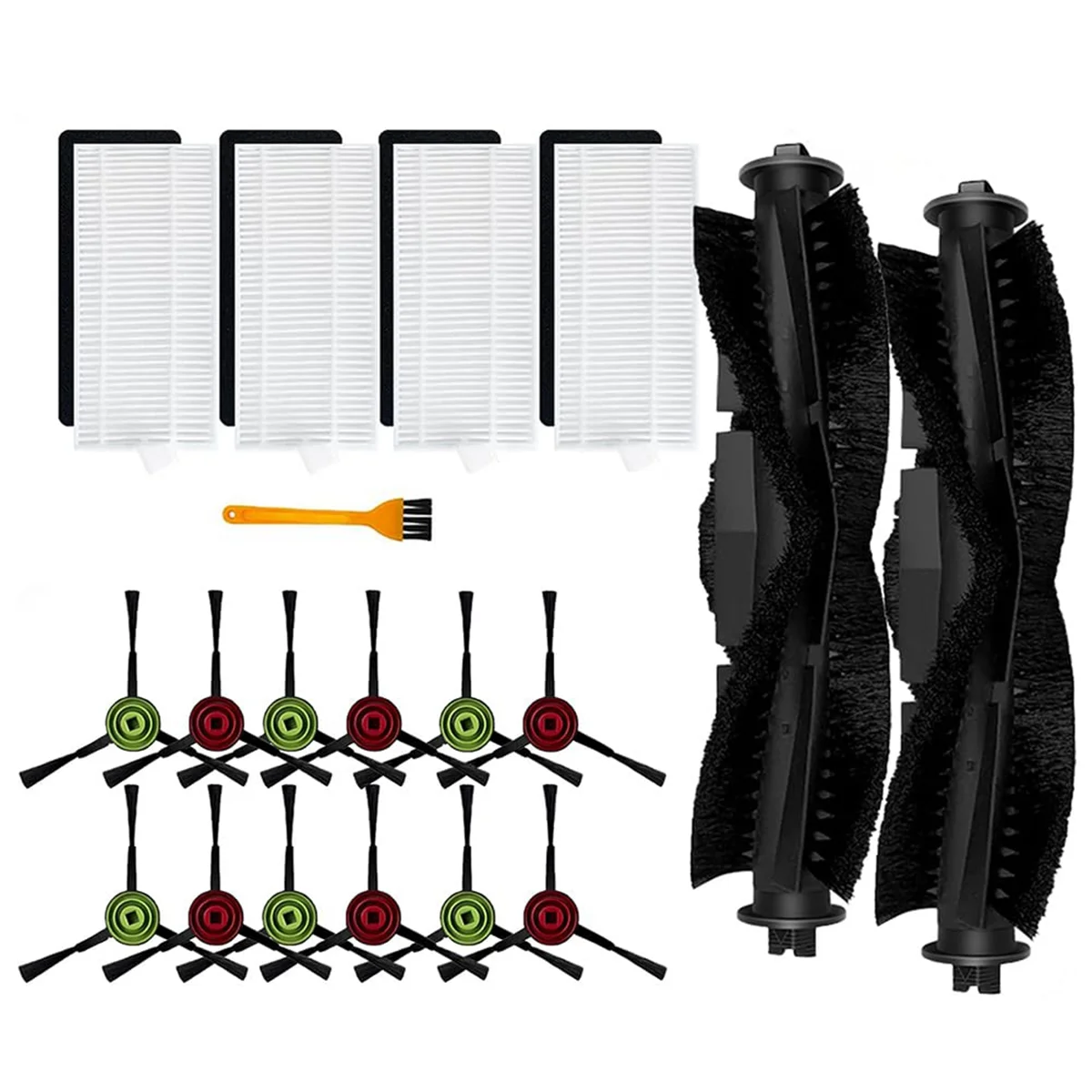 Запасные части ABLS, аксессуары для Lubluelu SG60 SL60D, щеточный фильтр для робота-пылесоса