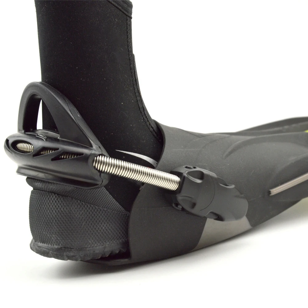 A88M 1 paio di pinne per immersioni subacquee cinghie per pinne a molla in acciaio inossidabile pinne per pinne cinghia per nuoto pinne per immersioni subacquee, S