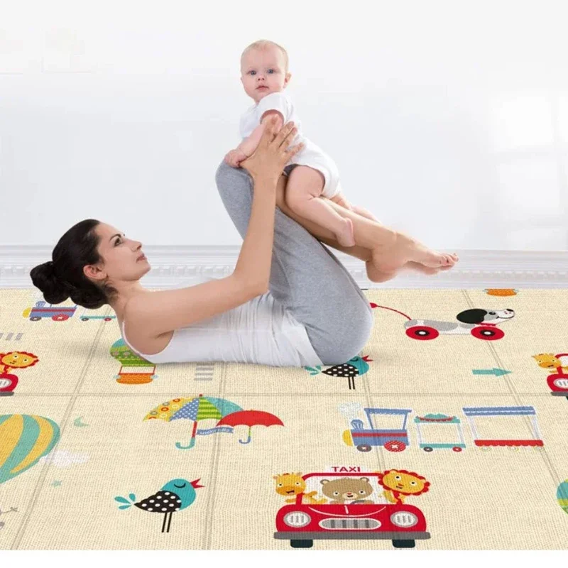 Baby Play Mat - Foldable and Waterproof, Perfect for Floor Play - Reversible and Versatile Playmat for Babies and Toddlers