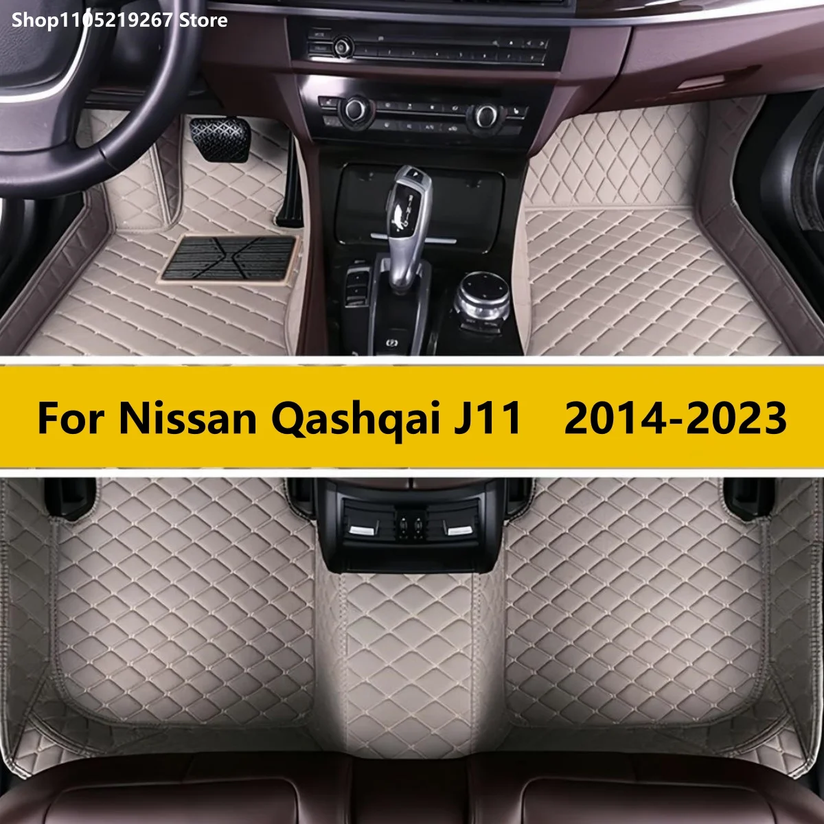 

Auto Carpets Pads Fit For Nissan Qashqai J11 2023 2022 2021 2020 2019 2018 2017 2016 2015 2014 auto accessories Car Carpet