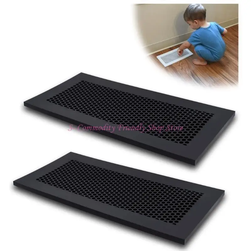 85AE Toddler Safety Floor Vent Cover Baby Proofing Silicone Floor Vent Covers Upgraded Child Pet Proof Protective Vent Cover
