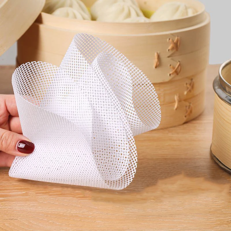

12inch 30cm Reusable Silicone Non-Stick Steamer Liners, Round Steaming Mat for Bamboo Steamer Cooking, Heat Resistant Kitchen