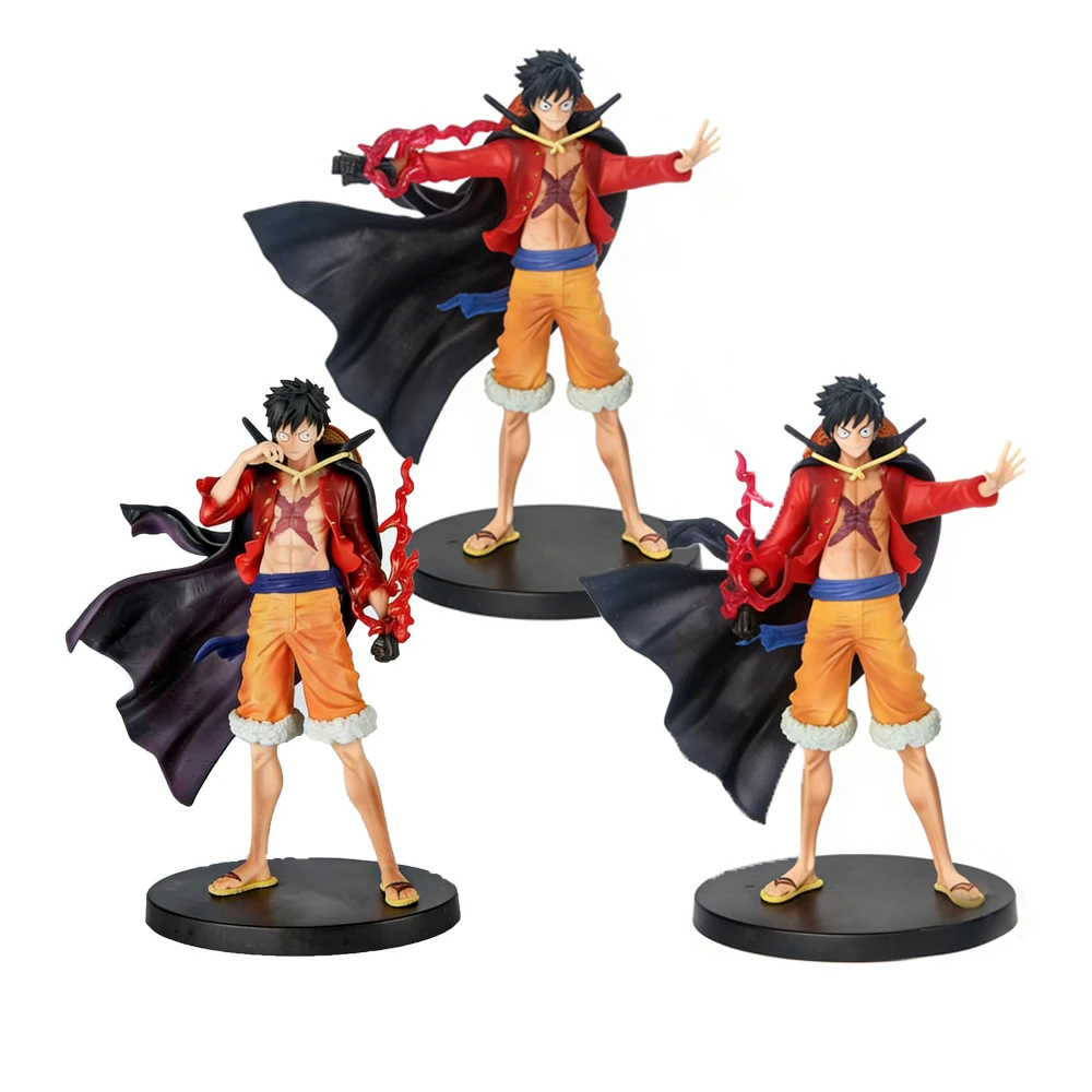 17cm One Piece Anime-Figur Monkey D. Luffy Sonnengott Nika Actionfigur Luffy PVC-Modell Sammlerstück Spielzeug Geschenk für Kinder