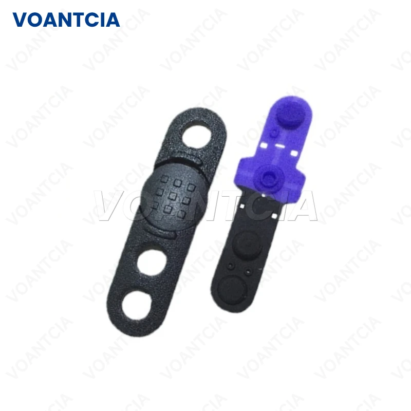 5sets Launch Talk PTT TX Key-press Button Rubber Frame For Motorola XPR6300 XPR6500 XPR6550 DP3400 DP3401 DGP4150 Two Way Radio