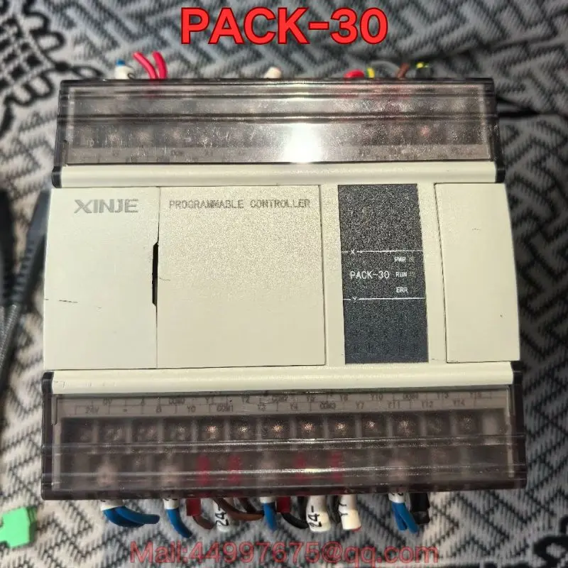 

Second-hand PACK-30 PLC controller functional test is normal