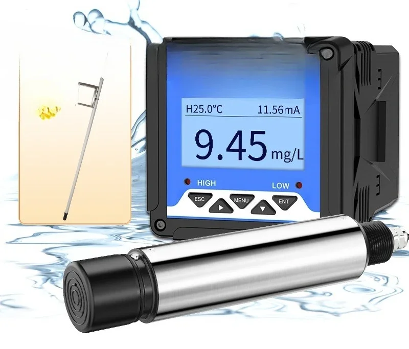 Fluorescence Dissolved Oxygen Detector, DO Analyzer for Wastewater Oxygen Content in Aeration Tank Anaerobic Tank