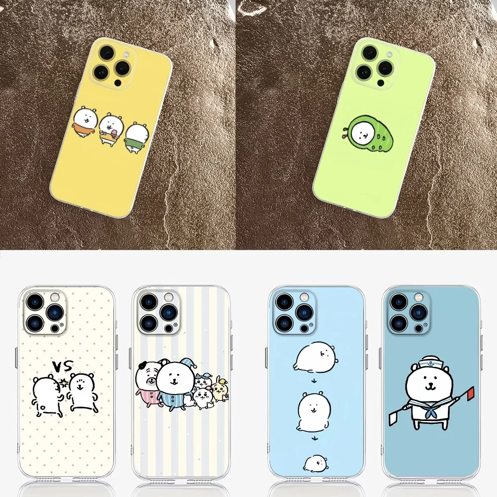 Cute J-Joke Bear Phone Case  For IPhone 16,15,14,13,11,12 Pro Max Mini X XR XS 7,8 Plus SE Soft Clear Shockproof Soft Cover