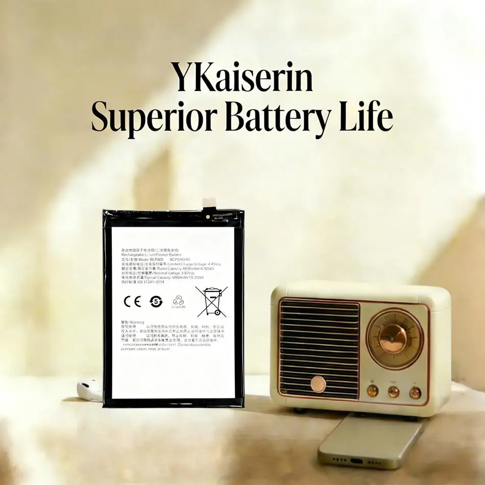 

BLP805 для Oppo A53 2020 A32 2021 A54 5G 4G A74 5000 мАч Высокоэффективная стабильная батарея для мобильного телефона