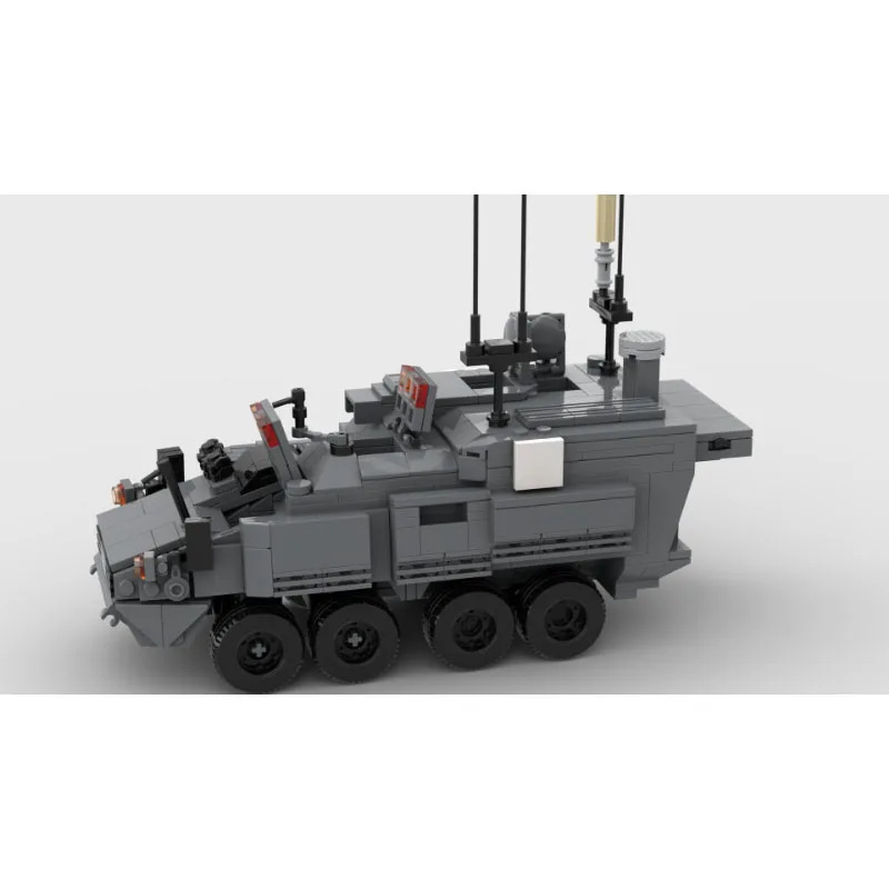 City MOC-164208 New All-Terrain 8x8 Medical Evacuation Support Truck Building Block Model 695 Parts New Year Christmas Toy Gift