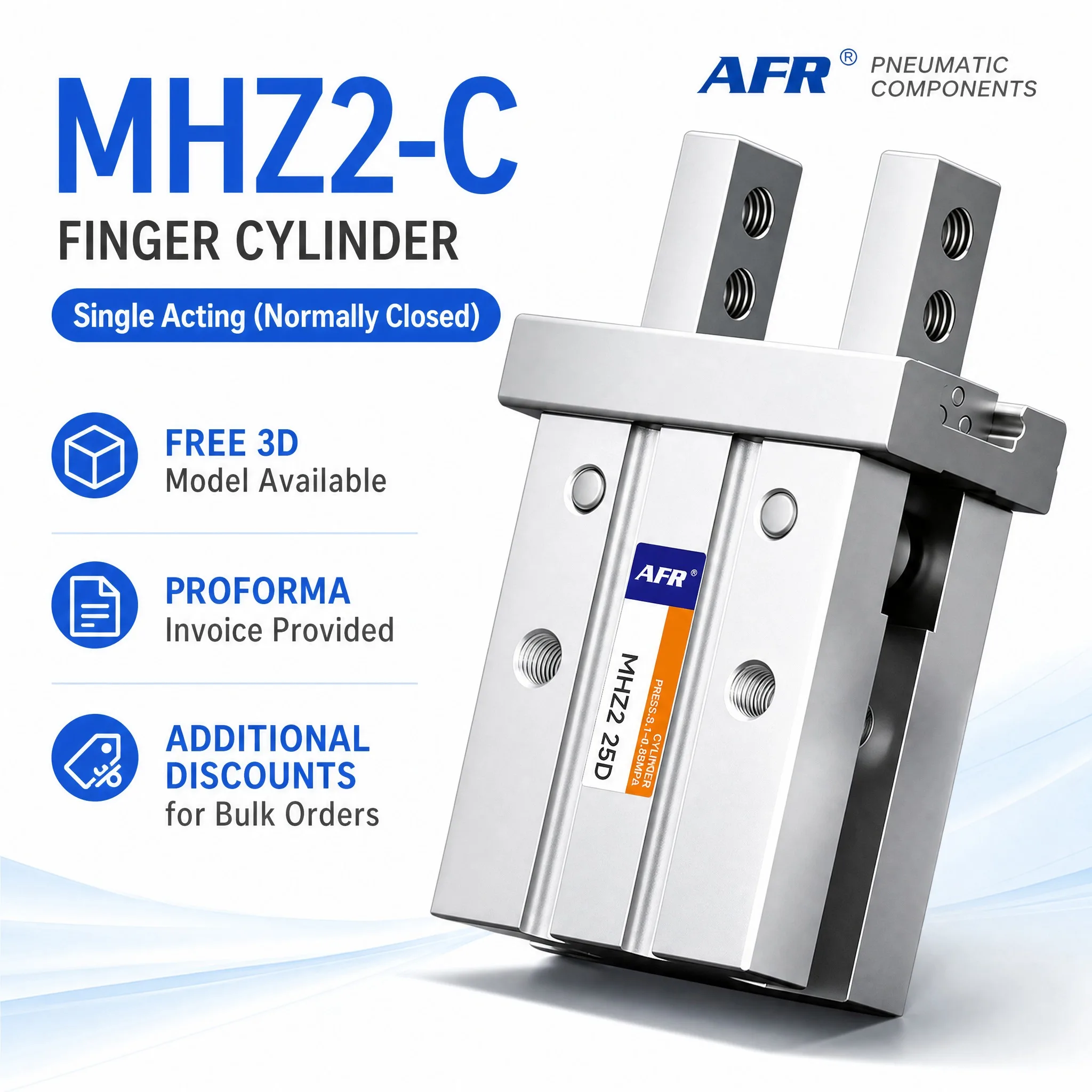 MHZ2-10C, 16C, 20C 공압식 평행 실린더, - Robot Gripper Claw 리뷰 및 가격
