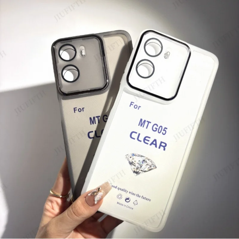 Für Mote Moto G05 Kamera Objektiv Schutzhülle Funda Coques Weiche Transparente Silikon Telefon Fällen Für Motorola Moto G05 Fall G05