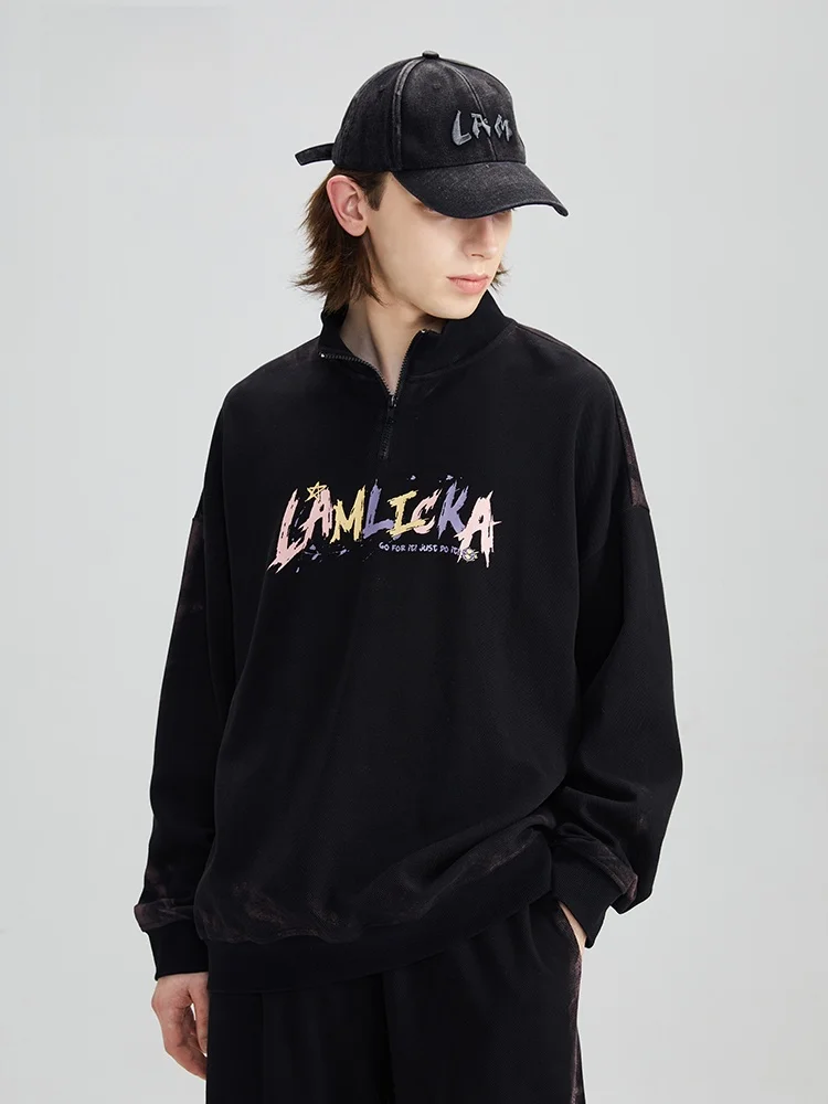 lamlia-american-sle-sweat-a-capuche-col-haut-zippe-ex-automne-haute-conception-sens-coupe-ample-coton-polyester-melange