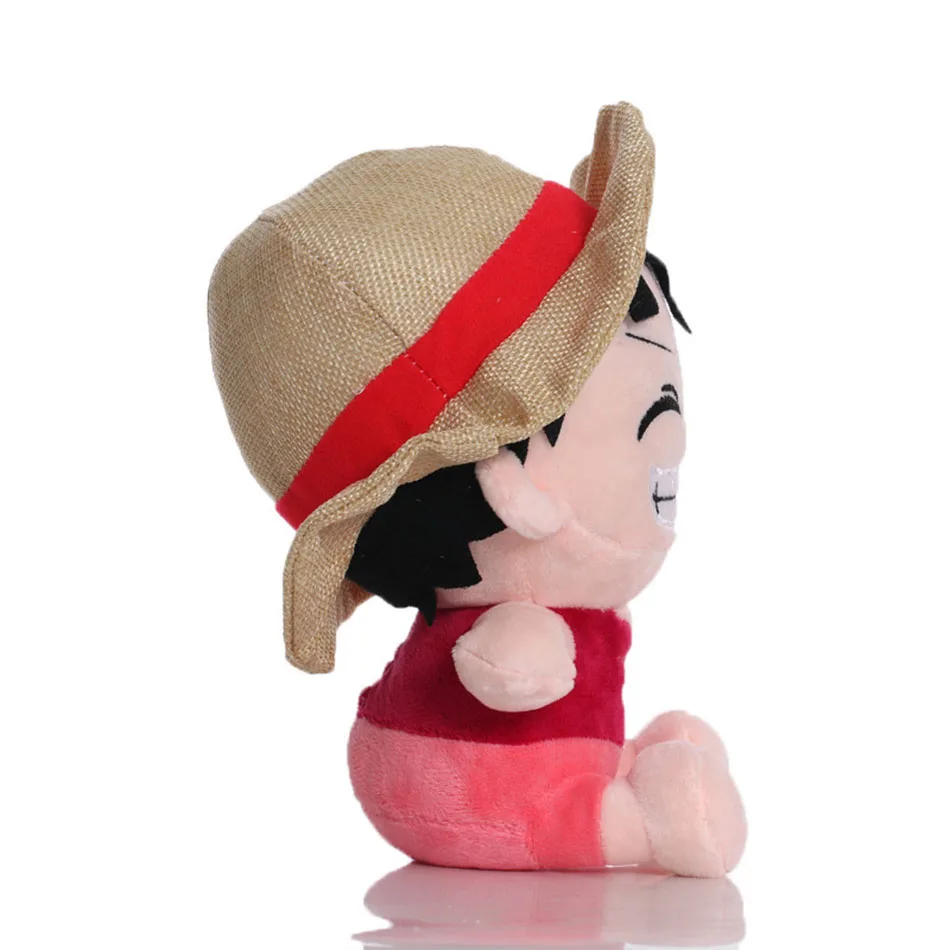 HoT 25cm One Piece Anime-Figur Zoro Luffy Chopper Plüschtiere Niedliche Cartoon-Plüschpuppen Anhänger Kinder Weihnachtsgeschenke – Detail 3