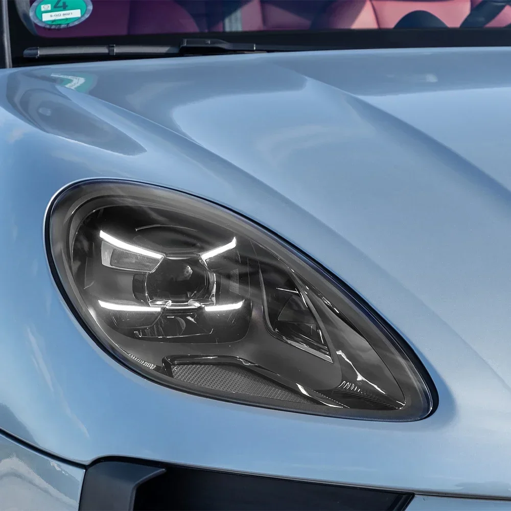 

Модернизированная автомобильная фара в сборе для Porsche 958 Macan 2014-2017, автомобильные светодиодные линзы проектора, аксессуары в стиле матрицы Plug and Play