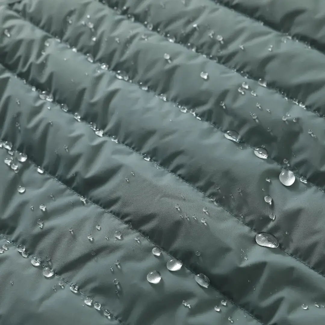 ex extérieur coupe-vent chaud col montant vers le bas gilet U remplacement résistant à l'usure imperméable Nylon Fce doublé fermeture éclair décor...