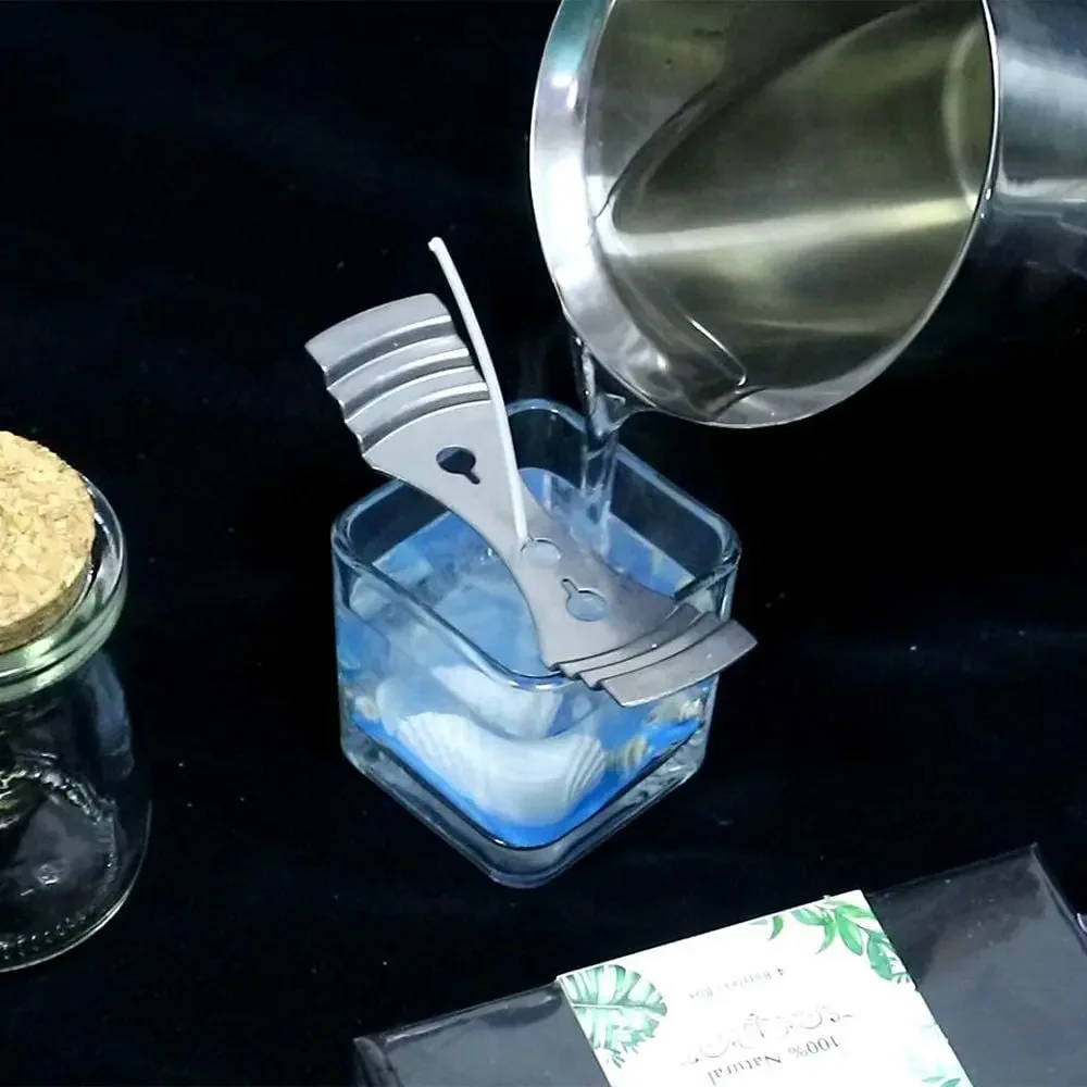 candle wick holder diy accessories metal candle wicks holder centering device candle making kit melt core auxiliary tool