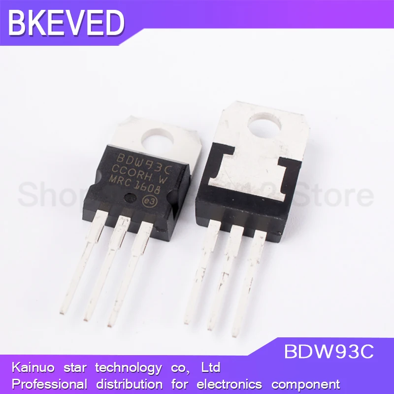 

10PCS 100% New original BDW93C TO-220 BDW93 TO220