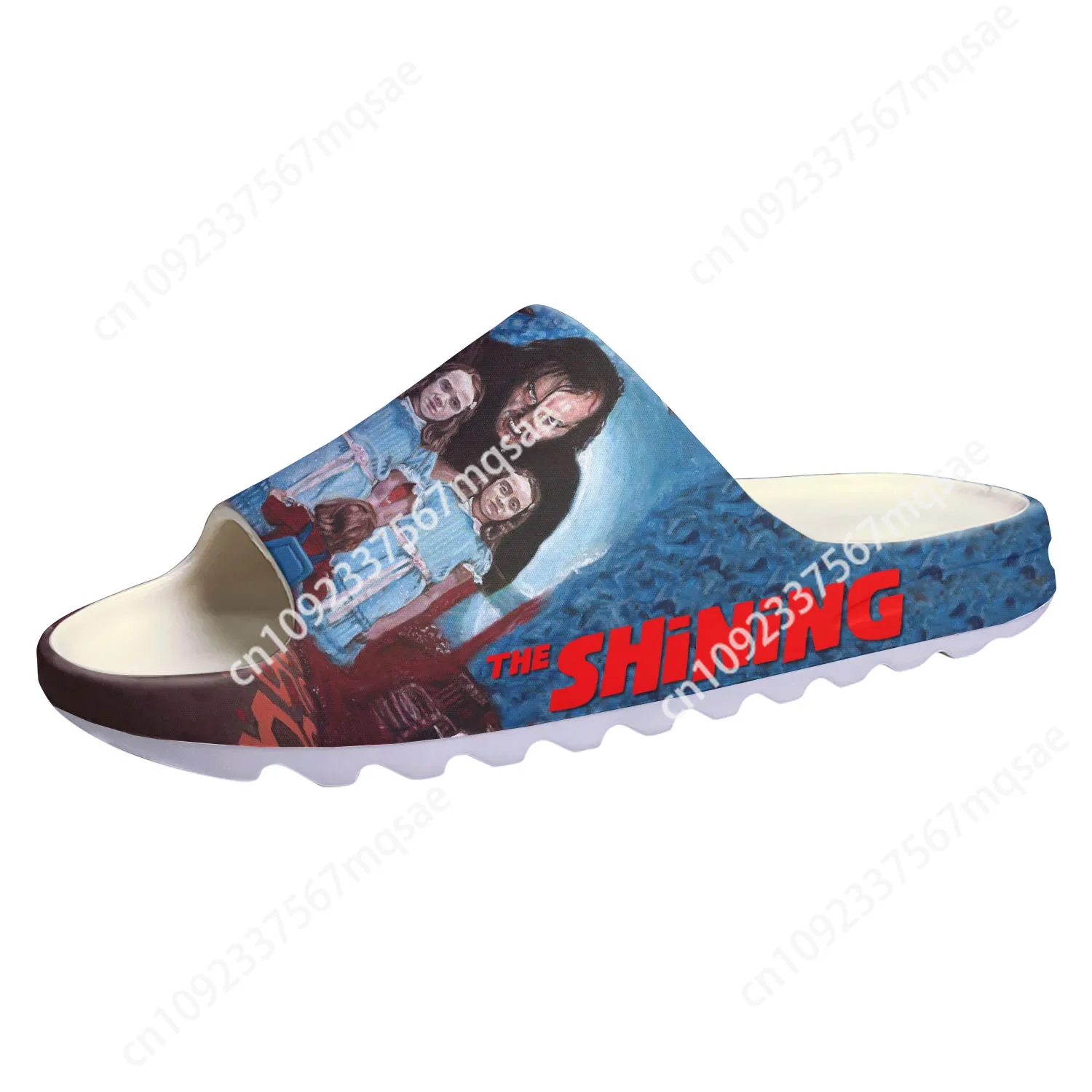 shining Movie Soft Sole Sllipers Home Clogs Jack Torrance Step On Water Shoes Mens Womens Teenager Step in Customized Sandals