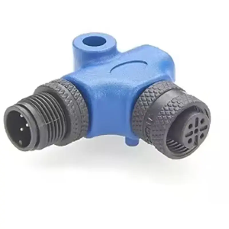 ABUO-NMEA 2000 Terminators L Type Right Angle Connector For Male 5 Pin To Female 5 Pin Marine NMEA 2000 Network Adapter