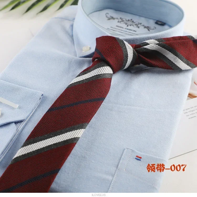 

Men Tie Business Striped Tie Gentleman Fashion Man Trendy Casual Cotton Neckties 6cm Male Apparel Accessories for Party