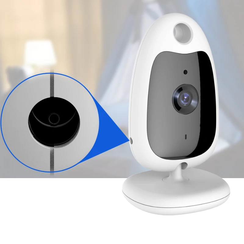 VB610 Wireless LCD Audio Video Baby Monitor 2.0 Inch Nanny Music Intercom IR 24h Portable Baby Camera Baby Walkie Talkie Babysit