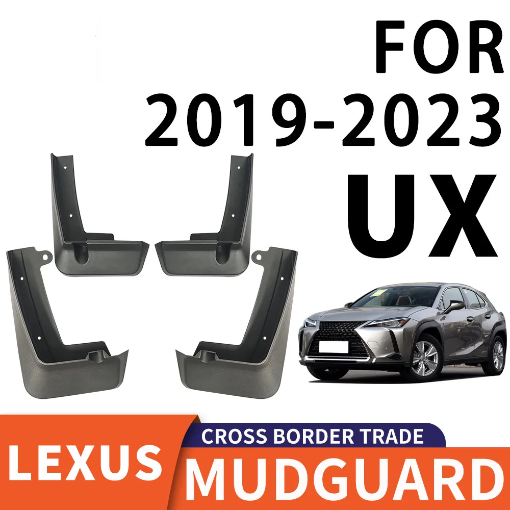 

For 2019-2023 LEXUS UX mudguard Mudflaps Front Rear Flares Splash Guards Cover Car Accessoie