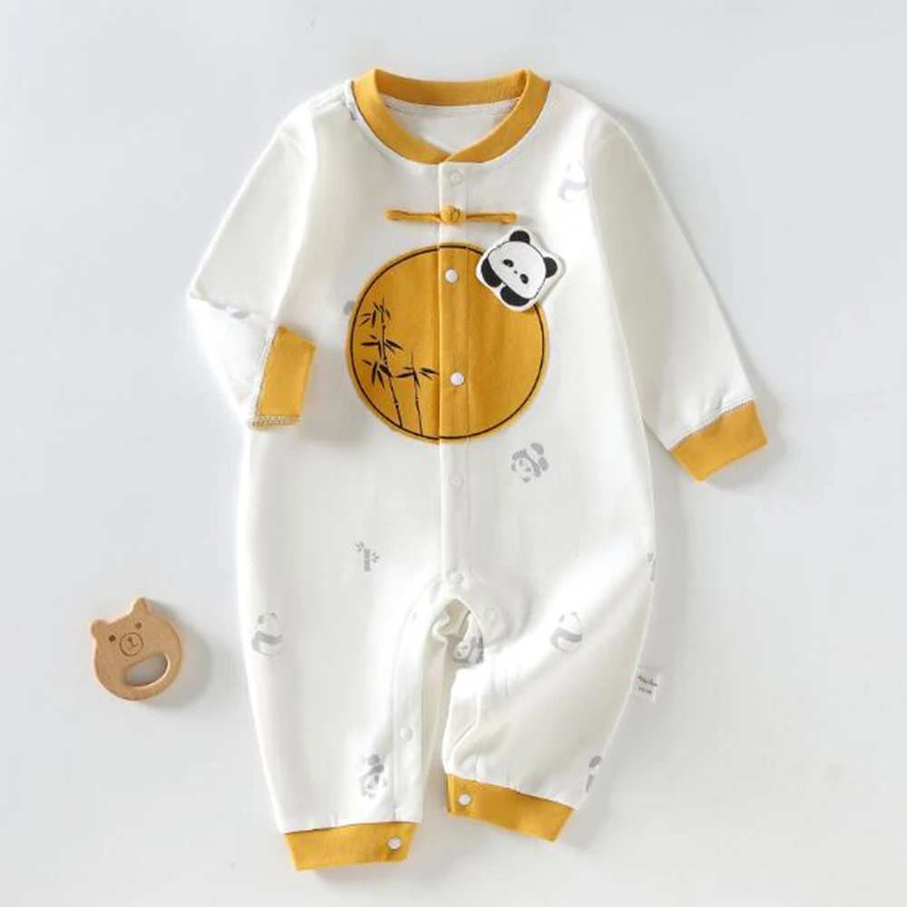 Baby Girl Clothes Winter Long Sleeve Baby Romper 100% Cotton My First Christmas Infant Boy Jumpsuits Newborn Outfits