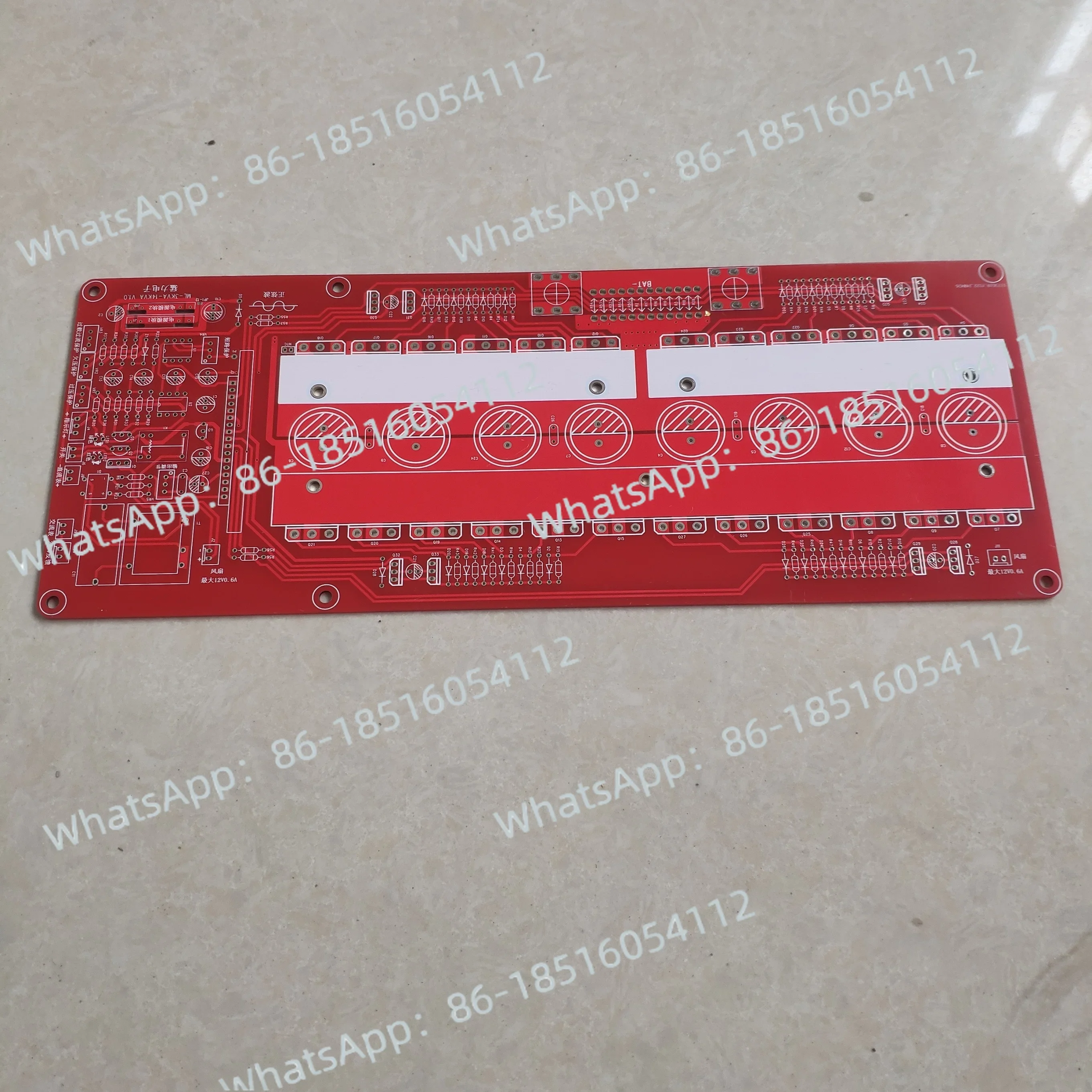 Power frequency inverter main board PCB empty board 12V 24V 36V 48V 60V 72V