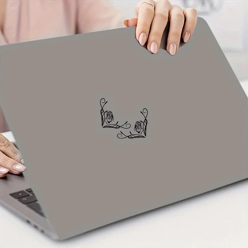 

Elegant Pin-Up Girl Corner Vinyl Stickers, Waterproof Decals for Cars, Laptops & Bumpers