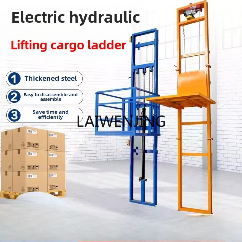 

MJY freight elevator platform hydraulic freight elevator warehouse small plant lift freight elevator