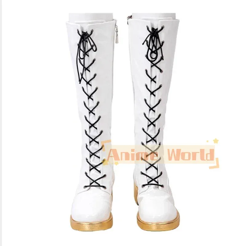 

KPop Demon Hunters HUNTR/X Rumi Black Dance Outfit Shoes Cosplay Boots Custom-made Halloween Carnival Party Props Children