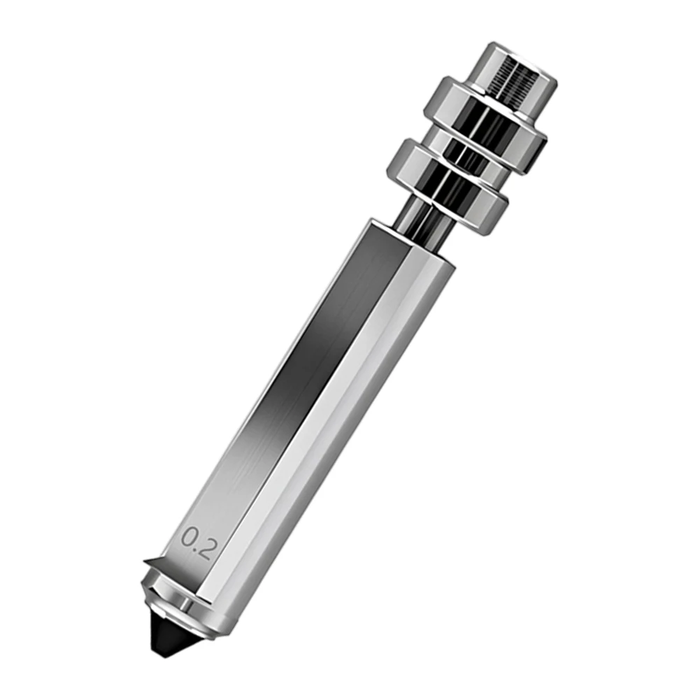 KobraX Extruder Nozzle Assembly for 3D Printer Featuring Bimetallic Nickel Plated Hardened Steel Construction Rated to 300 C