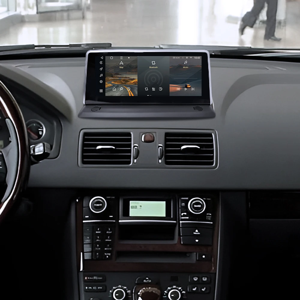 8,8 pulgadas Android 14 Carplay inalámbrico para Volvo XC90 2004-2013 navegación GPS Auto Radio reproductor Multimedia unidad principal pantalla táctil