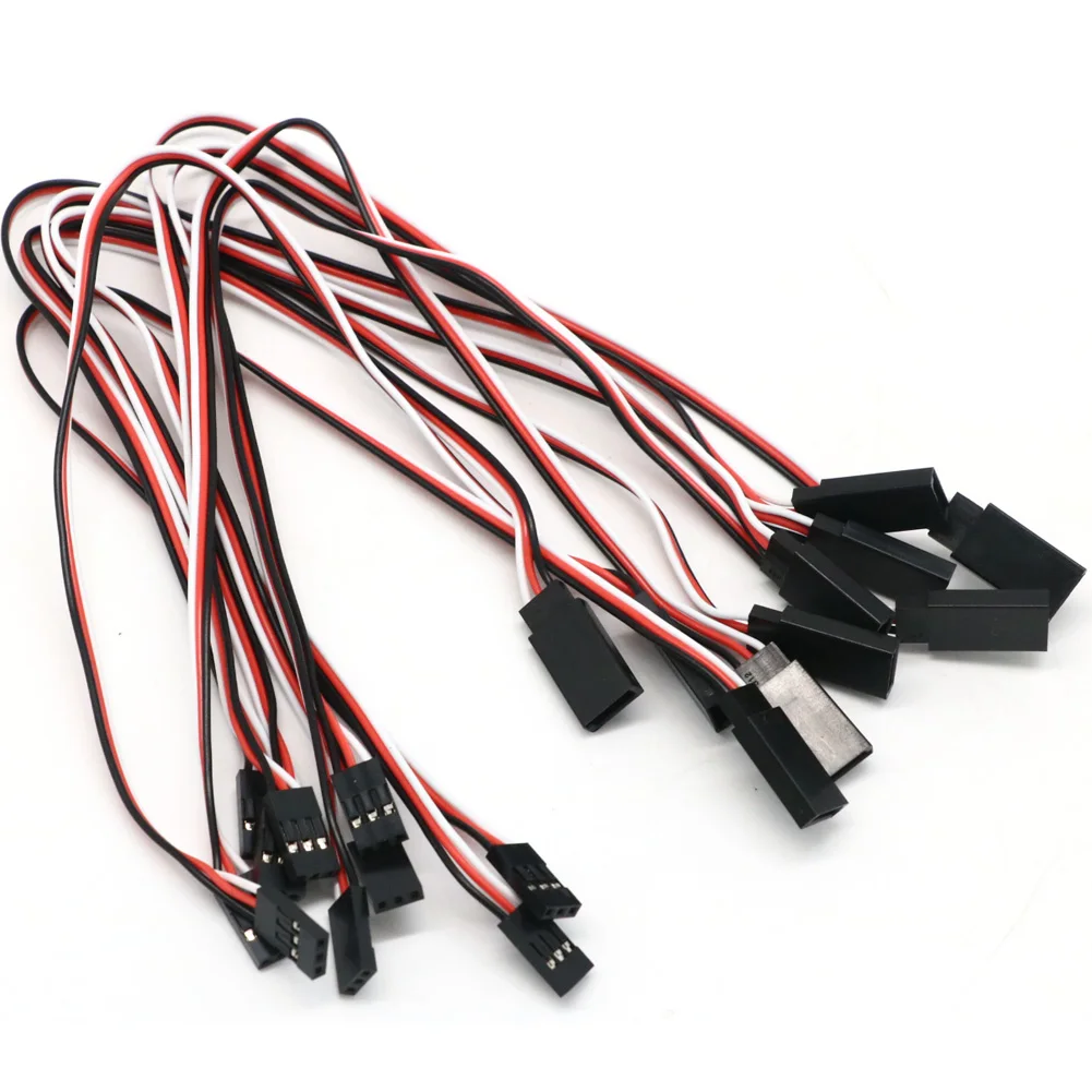 5ชิ้น/ล็อต30ซม.1 1/1to 2 / 1 3 /1ถึง4 RC Servo ส่วนขยายลวดสายเคเบิลสำหรับ Futaba JR ชายหญิงรุ่น RC