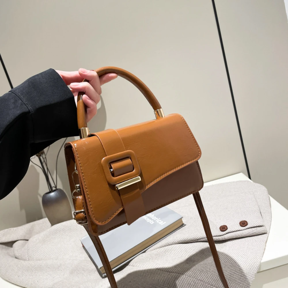 Neue Trend Kleine Quadratische Umhängetasche für Frauen Weibliche PU Schulter Tasche Casual Damen Umhängetaschen Vielseitige Kette Flap Handtaschen