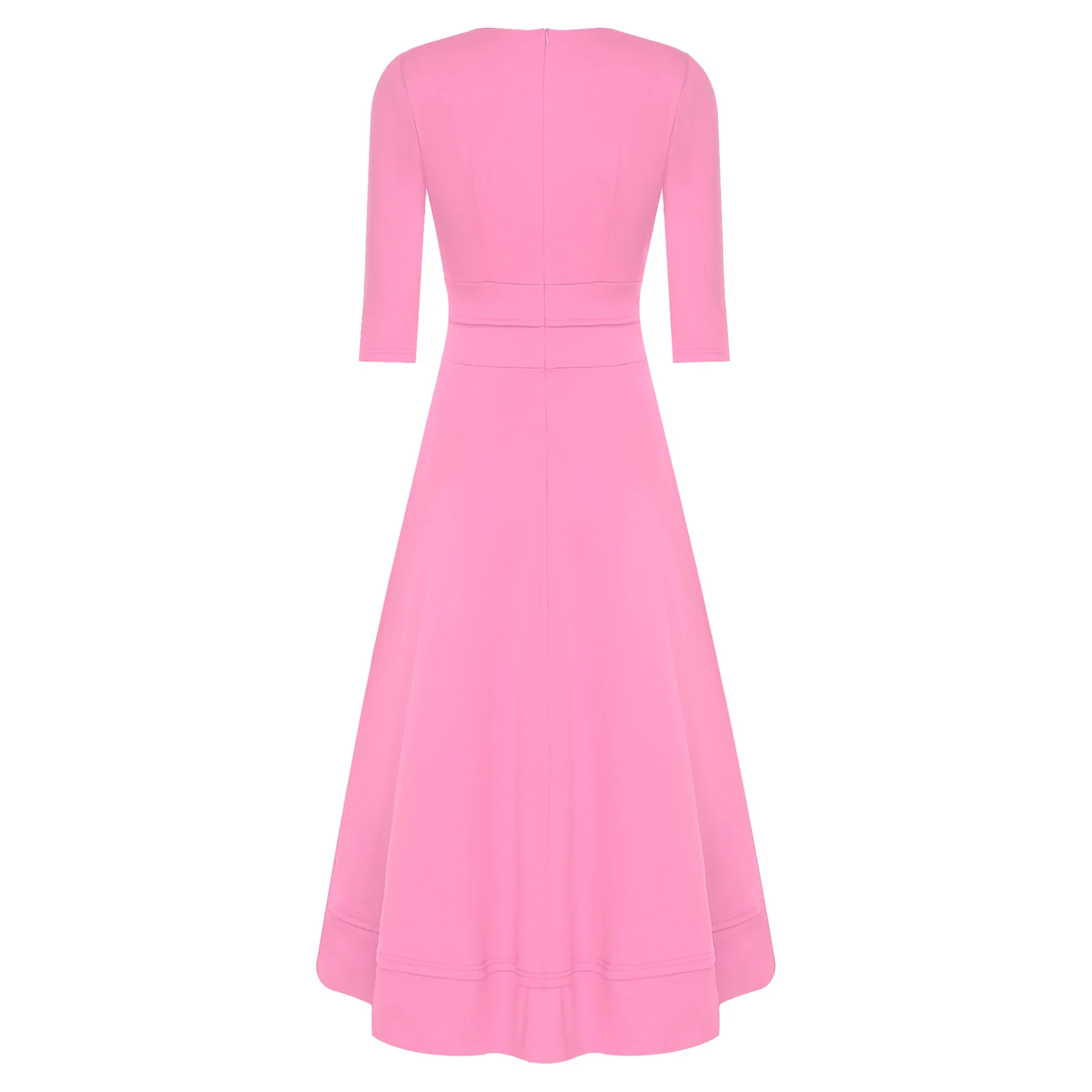 Femme Cocktails Prom Dress Womens Deep V Neck Evening Gown Elegant Lady Midi Dress for Bridesmaid Pageant Wedding Party Vestidos