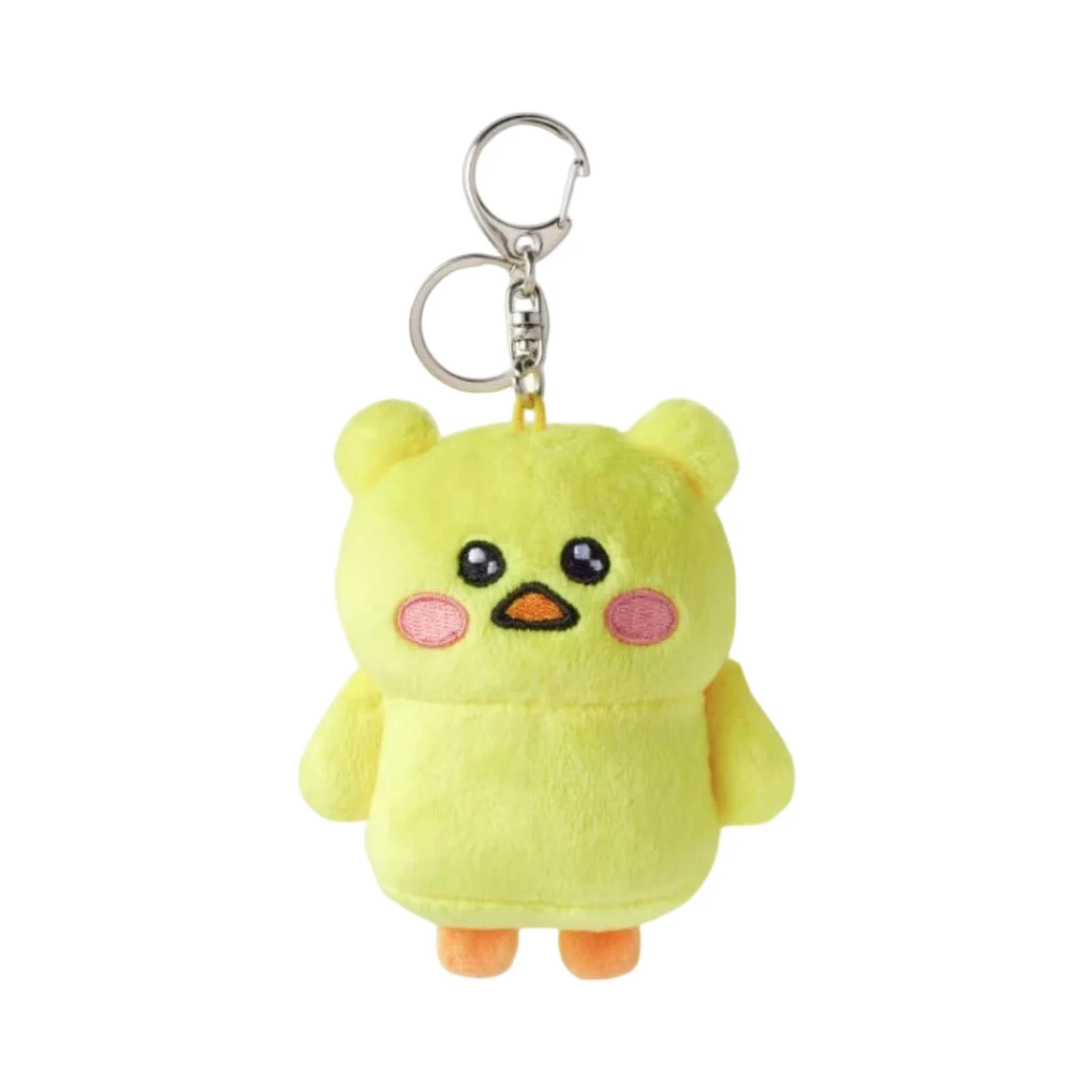 Sweet Cute Plush Doll Keychain Cartoon Simulated Doll Pendant Car Key Ring Backpack Decorative Accessories Gifts