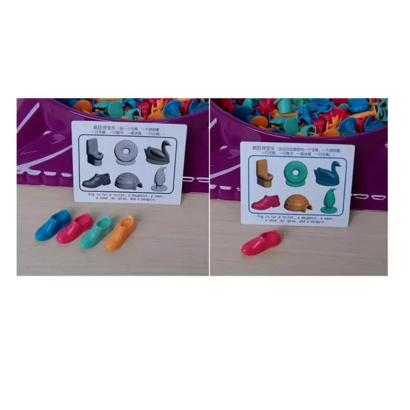 Fly AC Toy-juguetes de caza del tesoro, entrenamiento de pensamiento lógico, educación temprana para padres e hijos, juego de mesa de fiesta familiar