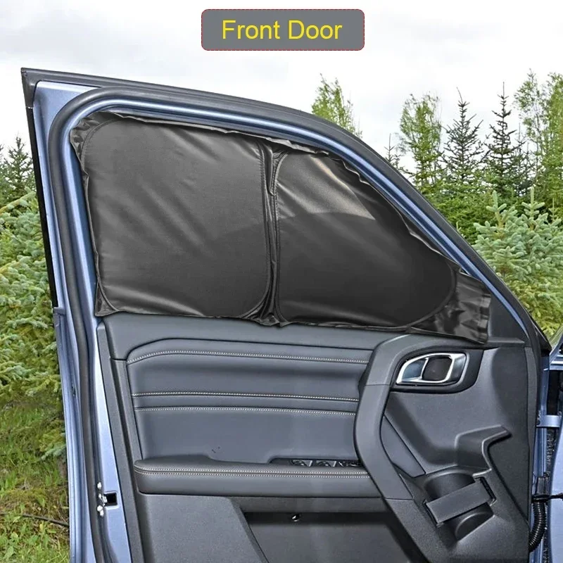 Car Black Windows Privacy Sunshade Auto Anti-UV Heat Insulation Protect Cover Accessories For GWM HAVAL DARGO H7 2022-Present