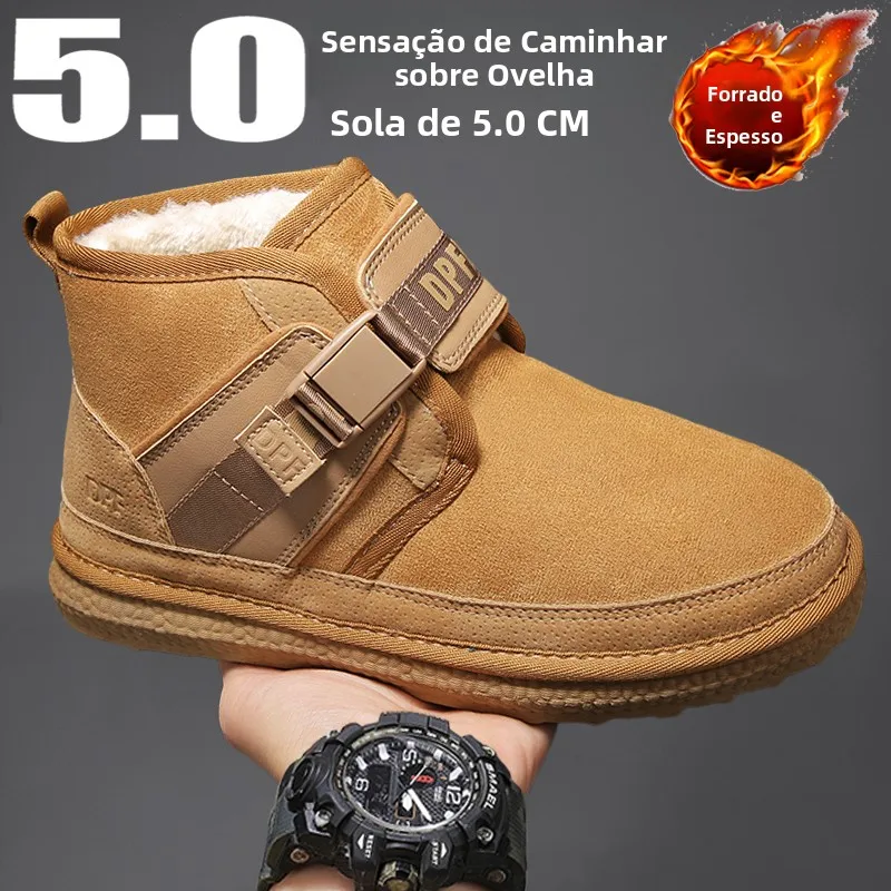 bottes-d'hiver-epaisses-et-doublees-de-polaire-a-la-mode-chaussures-de-sport-d'exterieur-pour-hommes-antiderapantes-et-resistantes-a-l'usure-bottines-mi-mollet