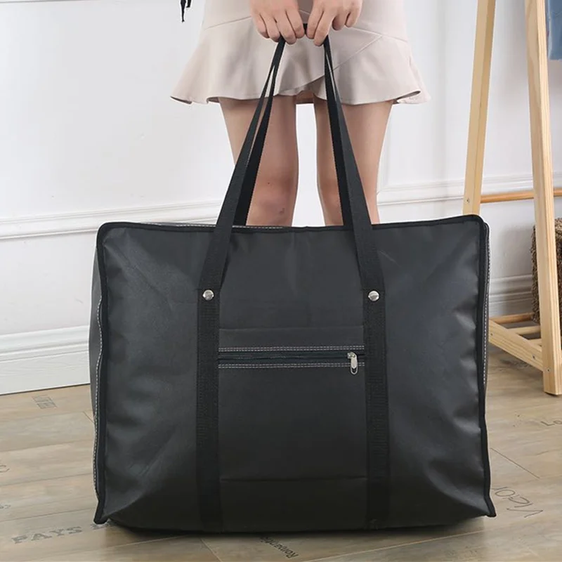 Bolsa de almacenamiento no tejida Pop, bolsa de almacenamiento gruesa, bolsa de almacenamiento a prueba de polvo, paquete de almacenamiento a prueba de agua, organizador de ropa, organizador de juguetes