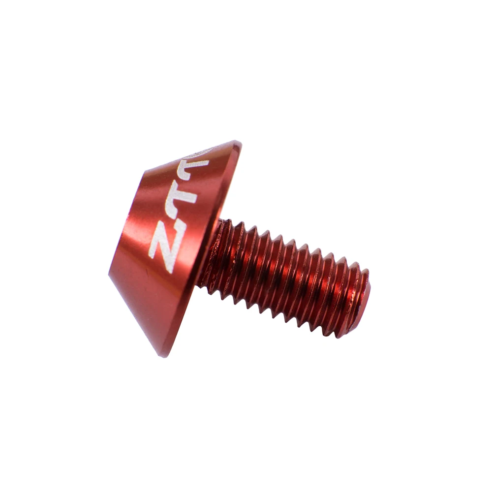 ZTTO Aluminiumlegierung M5x10mm Schraube Schwarz Rot Lila Gold Grün M5 Bolzen Fahrrad Flaschenhalter Ultraleichte Innensechskantschrauben – Detail 8