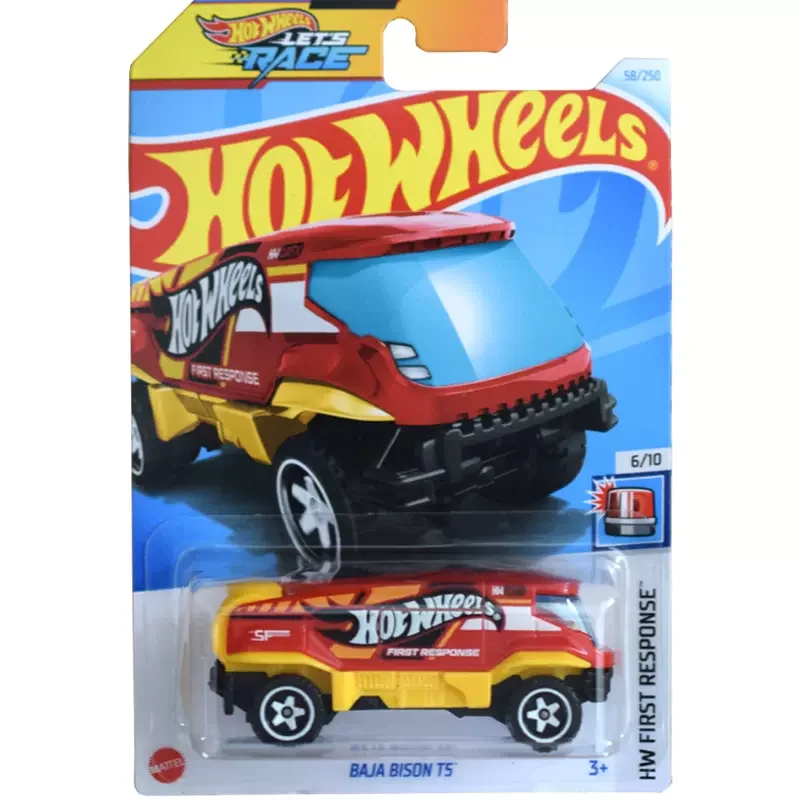 

Оригинальный Mattel Hot Wheels Let's Race автомобиль из сплава BAJA BISON T5 HW первый ответ 1:64 модели игрушки для мальчиков мультяшный фантастический автомобиль