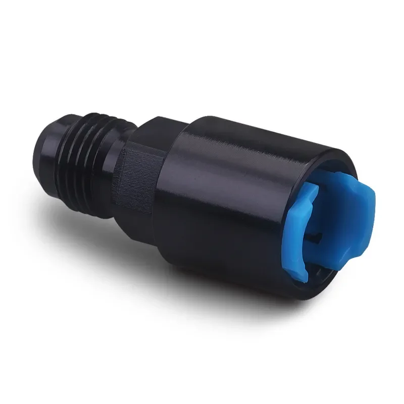 AN6 Fuel Adapter Connector To 5/16 and 3/8 GM Quick Connect LS with Snap, Female Thread
