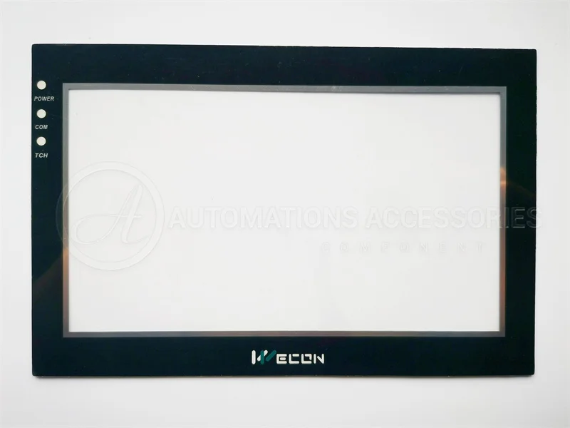 Panel de operación táctil UniCon HU070E-00, HU070L-00 de vidrio con pantalla táctil, película protectora de HU070S-00