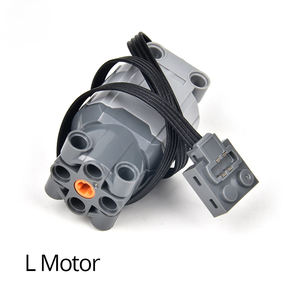 MOC función de potencia técnica tren M L XL Motor IR bloques de construcción piezas de alta tecnología ladrillos DIY coche camión construcción