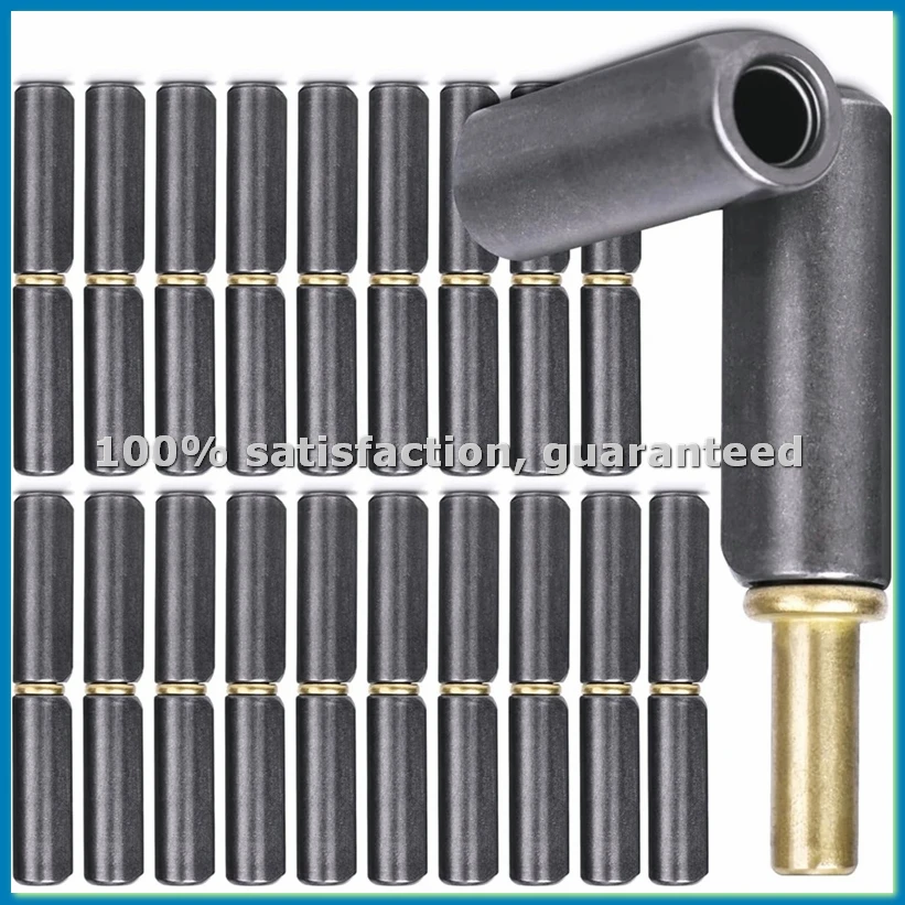 

20 Pack Weld on Hinges,Detachable Door Hinges,Carbon Steel Weldable Gate Hinges for Swing Door-A09I