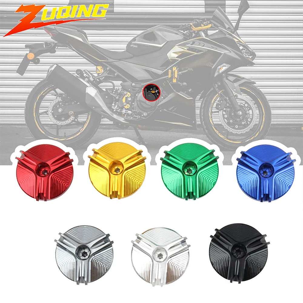 Motorcycle CNC Engine Oil Filler Cap Plug cover CAP for Yamaha MT01 MT07 MT-07 FZ07 R1 R3 R6 for HONDA CB650R CB 1000R 1000RR