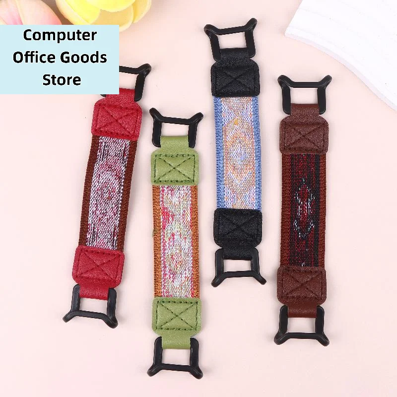 【PU Leather EReader Secure Hand Strap Versatile High Elastic Tablet Finger Grip Holder For EBook Tablet】